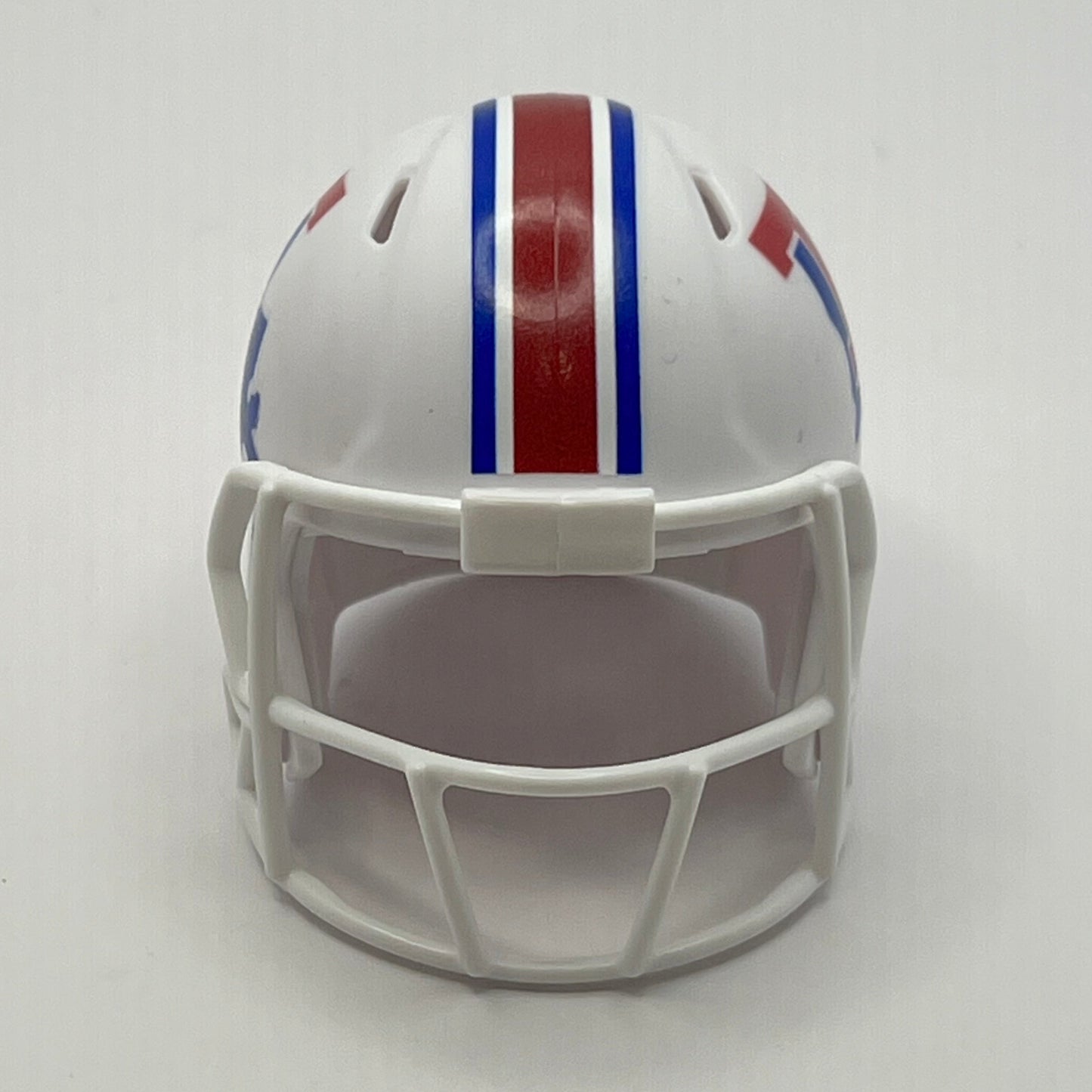 Custom Louisiana Tech Bulldogs Pocket Pro Helmet White Sun Belt