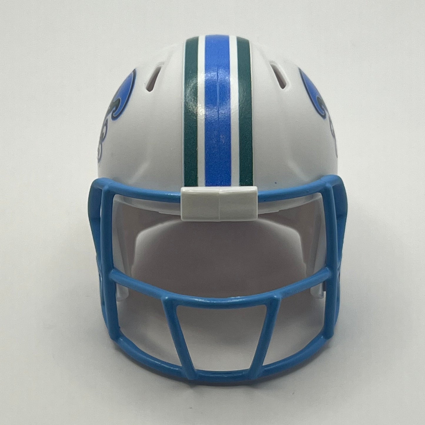Custom Tulane Green Wave Pocket Pro Helmet White American Conference