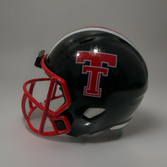 Custom Texas Tech Red Raiders Pocket Pro Helmet