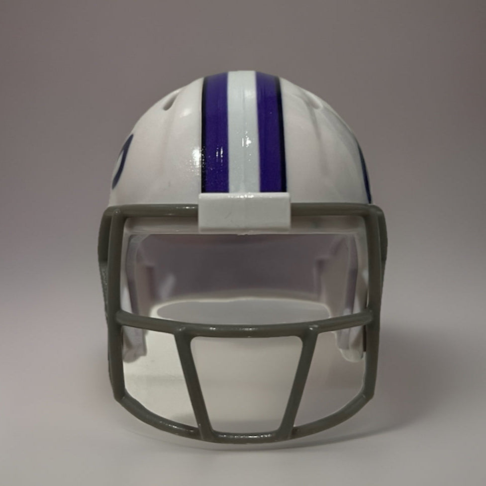 Custom Kansas State Wildcats Pocket Pro Helmet