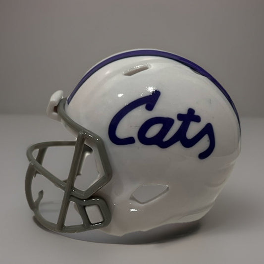 Custom Kansas State Wildcats Pocket Pro Helmet