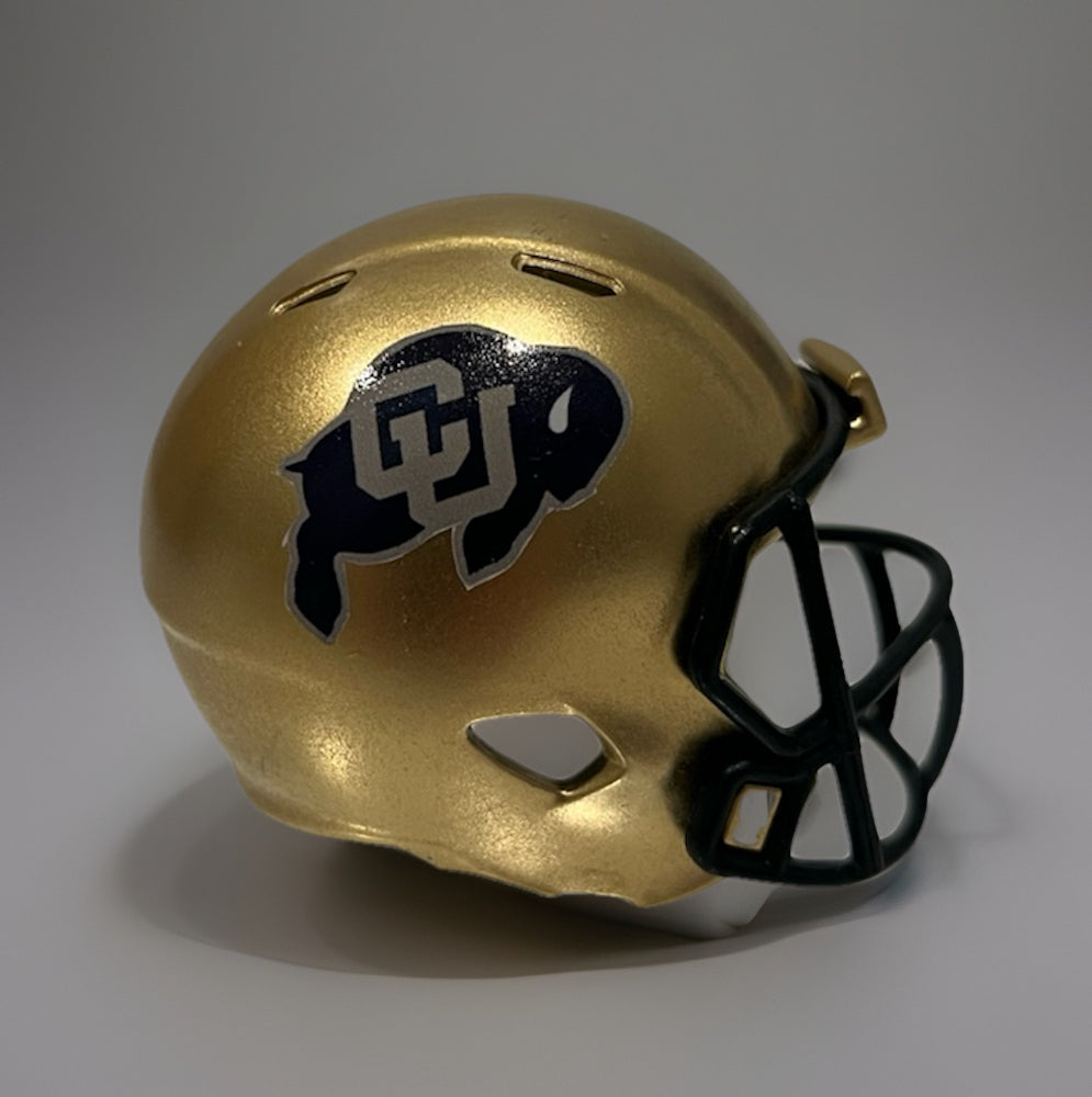Custom Colorado Buffaloes Pocket Pro Helmet
