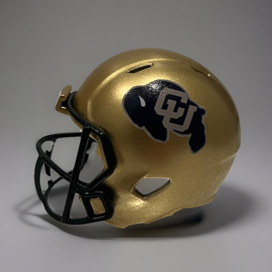 Custom Colorado Buffaloes Pocket Pro Helmet