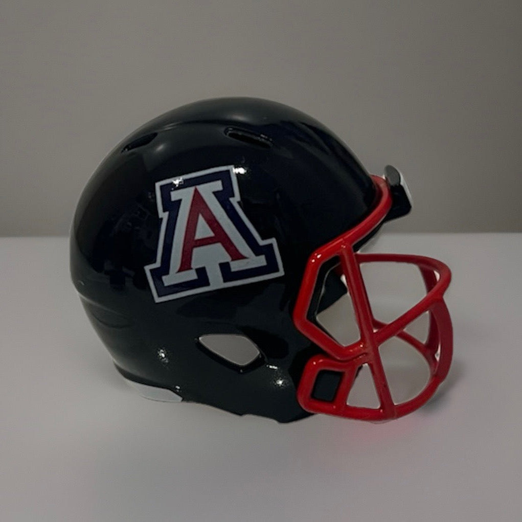 Custom Arizona Wildcats Pocket Pro Helmet