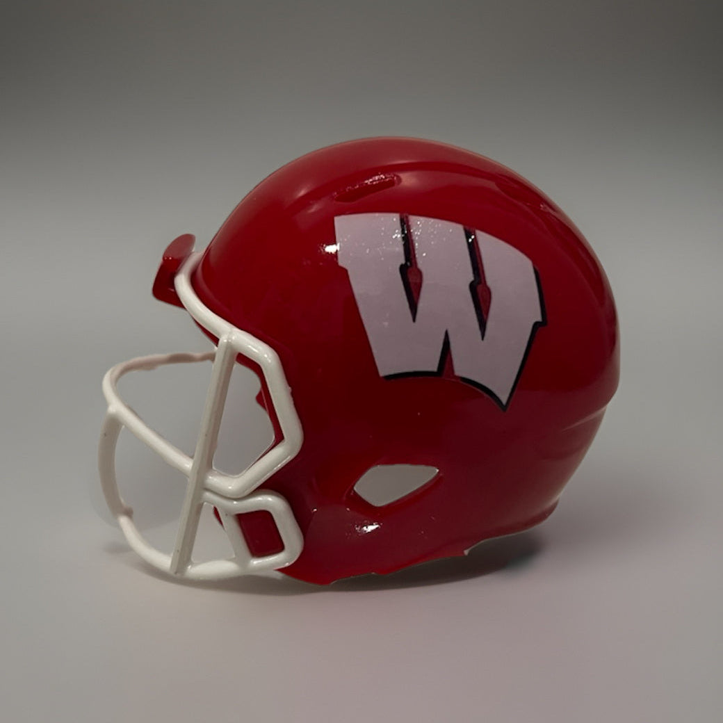 Custom Wisconsin Badgers Pocket Pro Helmet