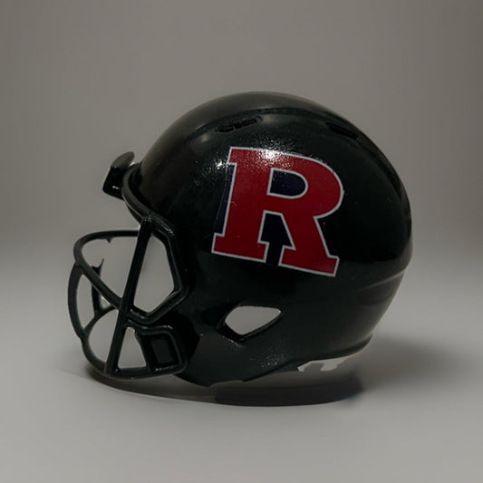 Custom Rutgers Scarlet Knights Pocket Pro Helmet