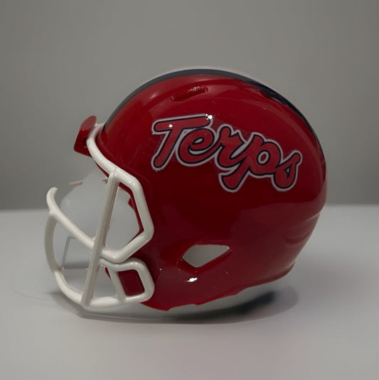 Custom Maryland Terrapins Pocket Pro Helmet