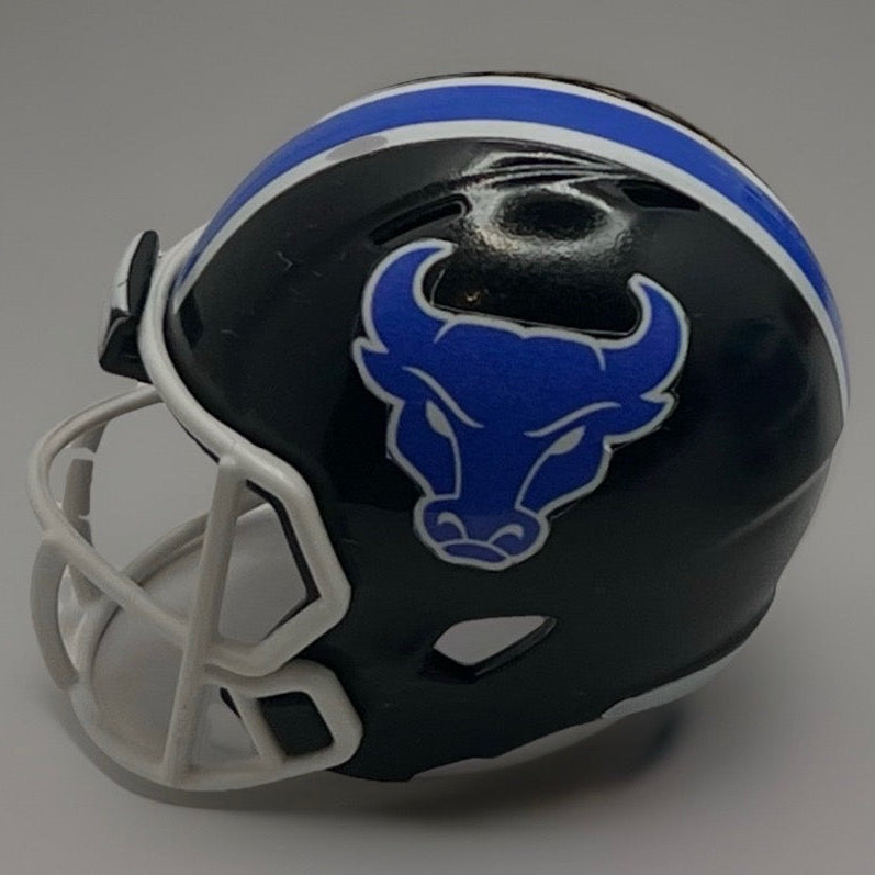 Custom Buffalo Bulls Pocket Pro Helmet Black MAC