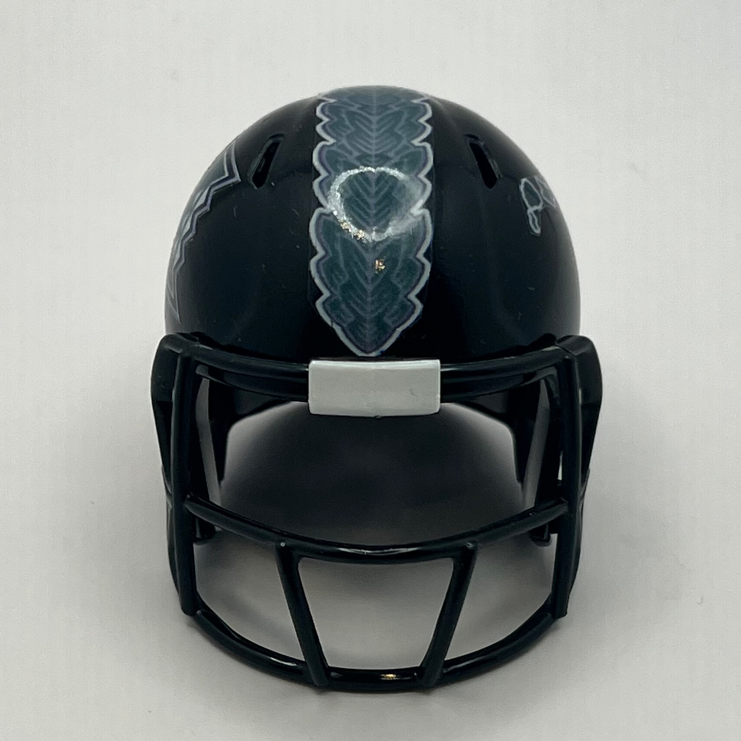 Custom Hawaii Rainbow Warriors Pocket Pro Helmet Black Mountain West