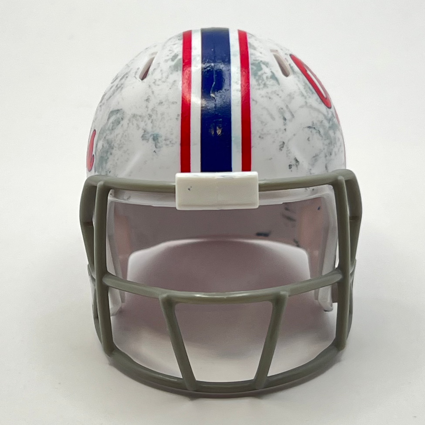 Custom Ole Miss Rebels Pocket Pro Helmet White RealTree Gray SEC