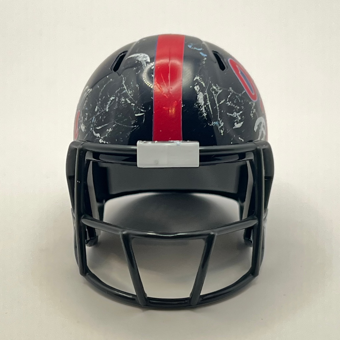Custom Ole Miss Rebels Pocket Pro Helmet Navy Blue RealTree SEC