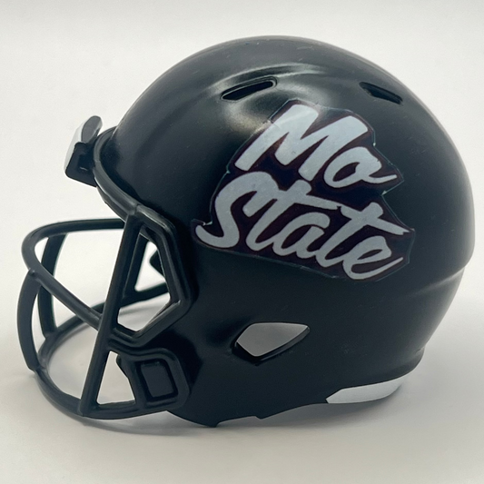Custom Missouri State Bears Pocket Pro Helmet Black Conference USA