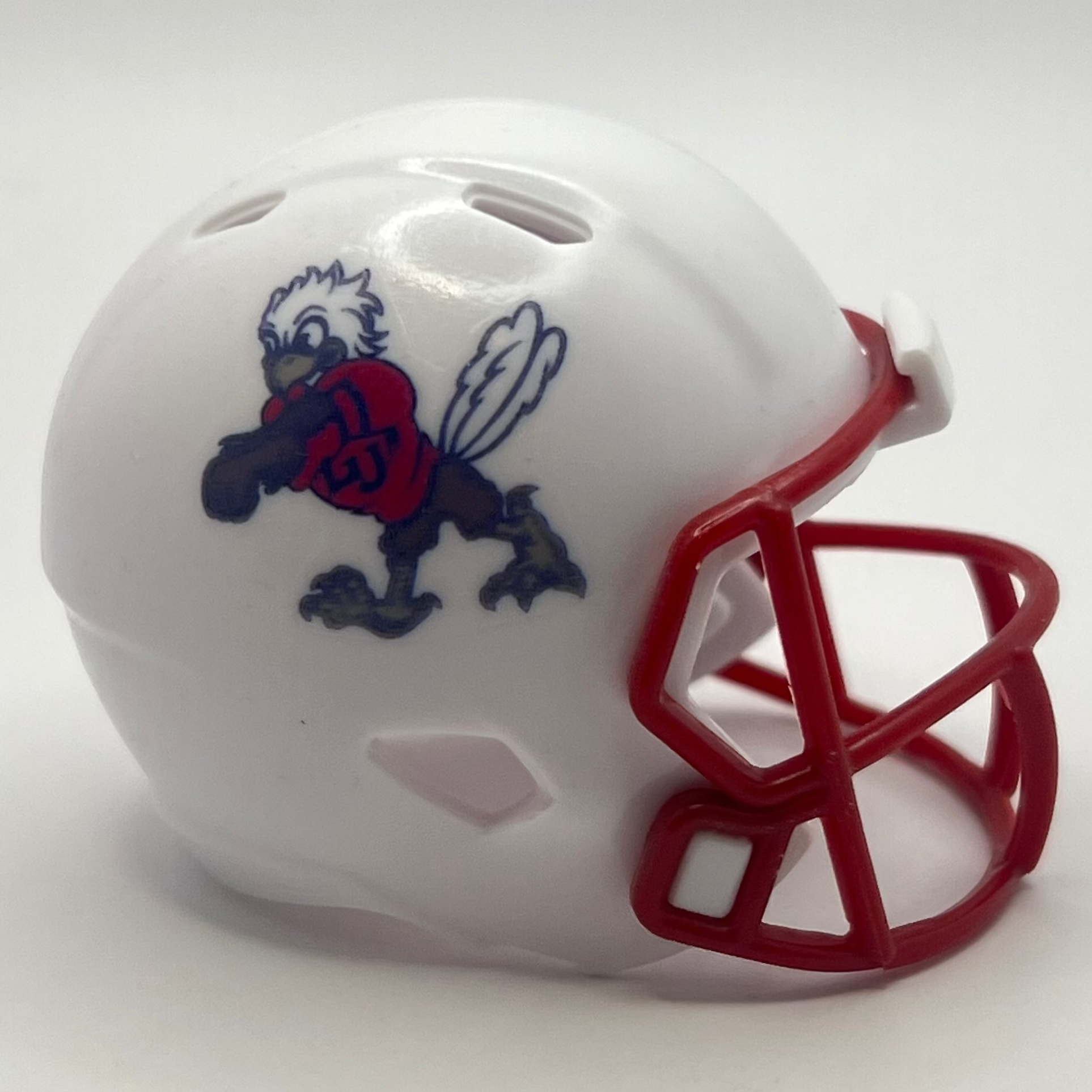 Custom Liberty Flames Pocket Pro Helmet White Conference USA Pocket Pr – Pocket Pro Nation
