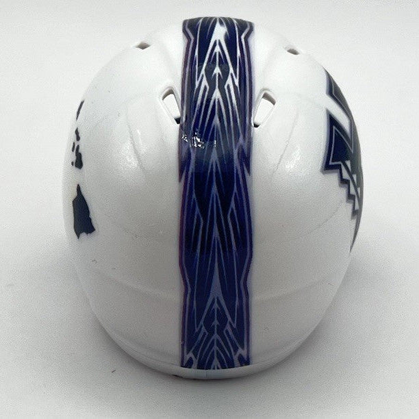 Custom Hawaii Rainbow Warriors Pocket Pro Helmet White Mountain West