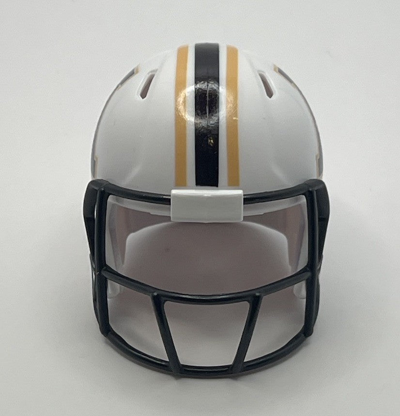 Custom App State Mountaineers Pocket Pro Helmet White Sun Belt