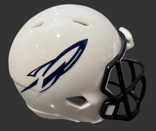 Custom Toledo Rockets Pocket Pro Helmet White MAC