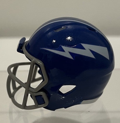 Custom Air Force Falcons Pocket Pro Helmet Blue Mountain West