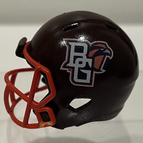Custom Bowling Green Falcons Pocket Pro Helmet Brown MAC