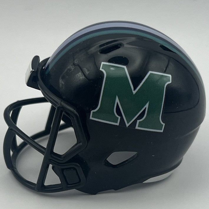 Custom Marshall Thundering Herd Pocket Pro Helmet Black Sun Belt