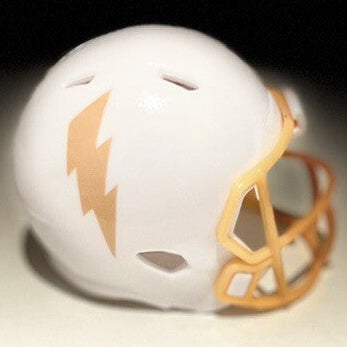 Custom Kent State Golden Flashes Pocket Pro Helmet White MAC