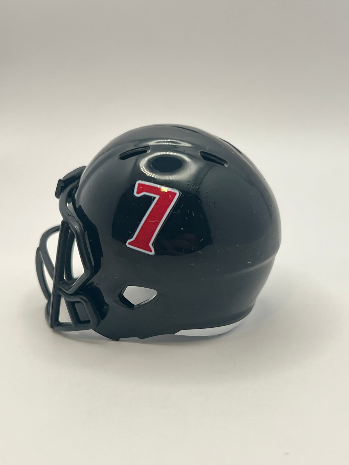 Custom San Diego State Aztecs Pocket Pro Helmet Black Pac-12