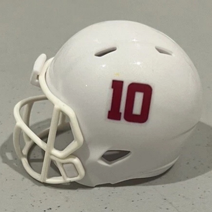Custom Temple Owls Pocket Pro Helmet White American Conference