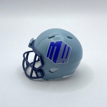 Custom Mountain West Pocket Pro Conference Helmet Set of 2