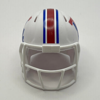 Custom Louisiana Tech Bulldogs Pocket Pro Helmet White Sun Belt