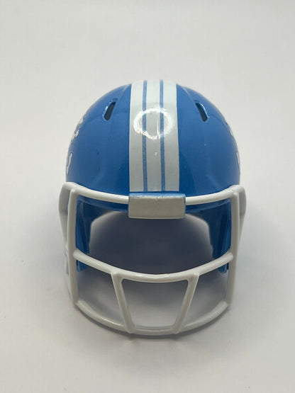 Custom Old Dominion Monarchs Pocket Pro Helmet Baby Blue Sun Belt