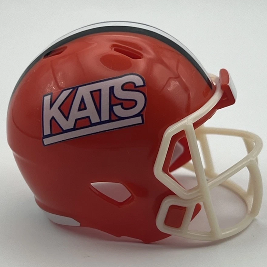 Custom Sam Houston Bearkats Pocket Pro Helmet Orange Conference USA