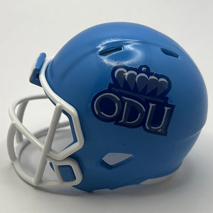 Custom Old Dominion Monarchs Pocket Pro Helmet Baby Blue Sun Belt