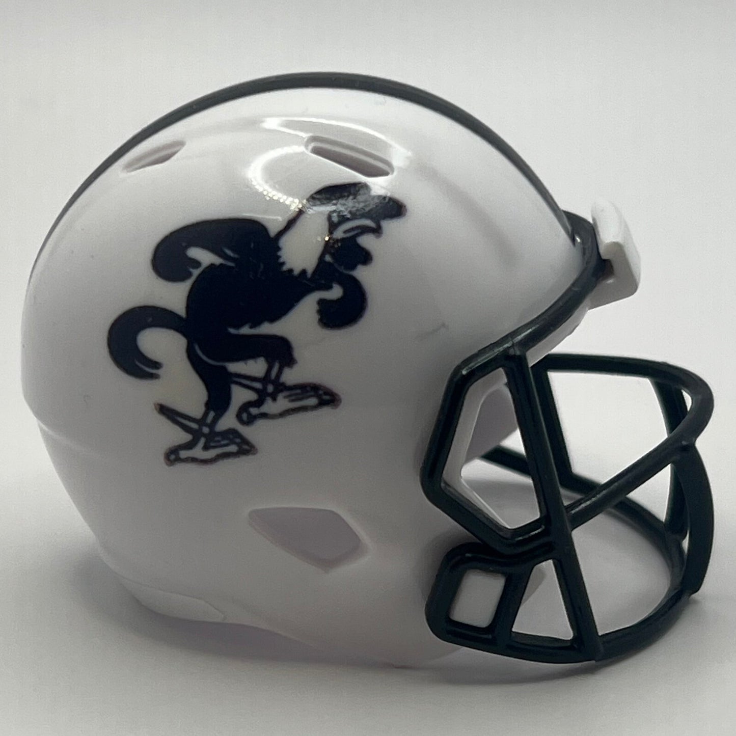 Custom Jacksonville State Gamecocks Pocket Pro Helmet White Conference USA