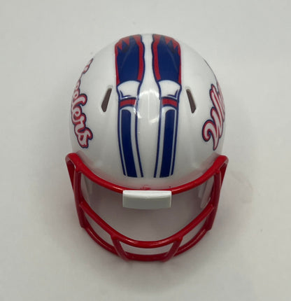 Custom Quad City Steamwheelers Pocket Pro Helmet Indoor Football League