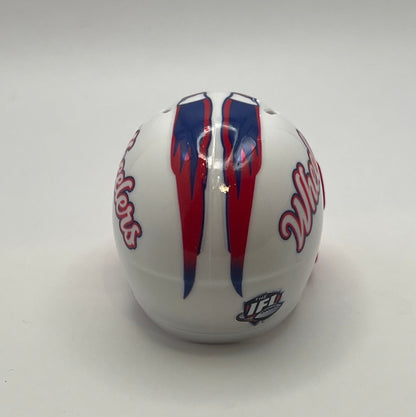 Custom Quad City Steamwheelers Pocket Pro Helmet Indoor Football League