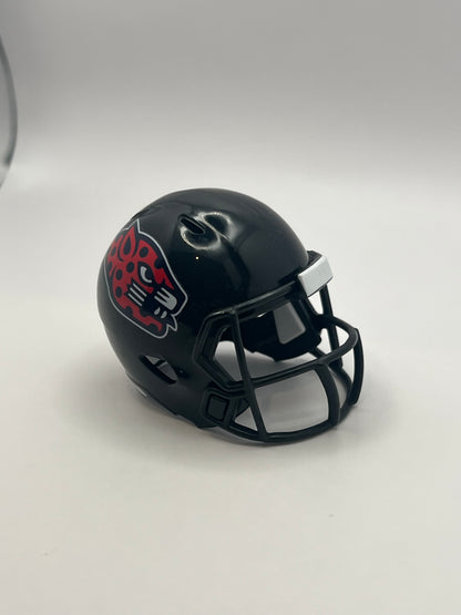Custom San Diego State Aztecs Pocket Pro Helmet Black Pac-12