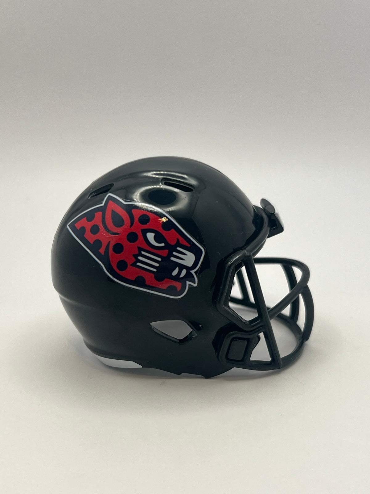 Custom San Diego State Aztecs Pocket Pro Helmet Black Pac-12