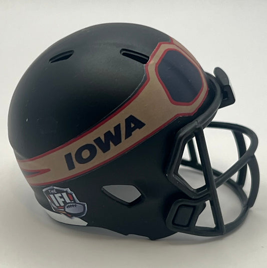 Custom Iowa Barnstormers Pocket Pro Helmet Indoor Football League