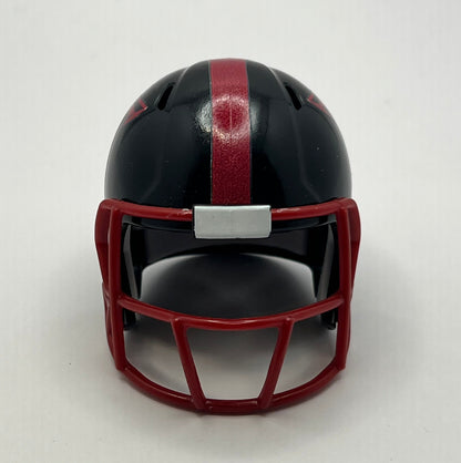 Custom Troy Trojans Pocket Pro Helmet Black Sun Belt