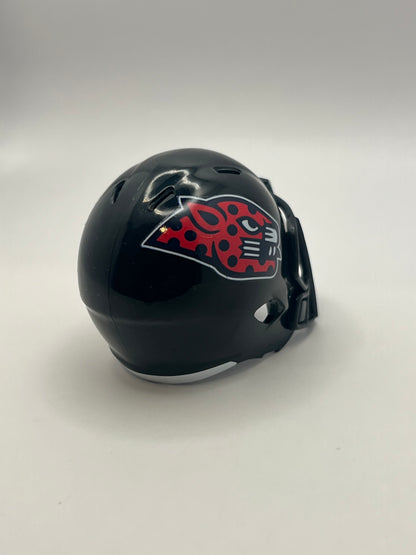 Custom San Diego State Aztecs Pocket Pro Helmet Black Pac-12