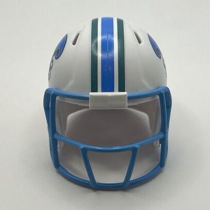 Custom Tulane Green Wave Pocket Pro Helmet White American Conference