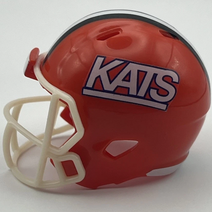 Custom Sam Houston Bearkats Pocket Pro Helmet Orange Conference USA