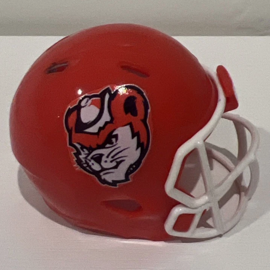 Custom Sam Houston Bearkats Pocket Pro Helmet Orange Conference USA
