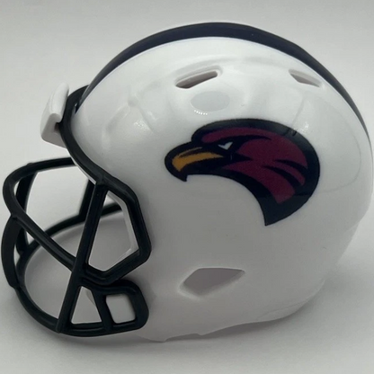 Custom ULM Warhawks Pocket Pro Helmet White Sun Belt