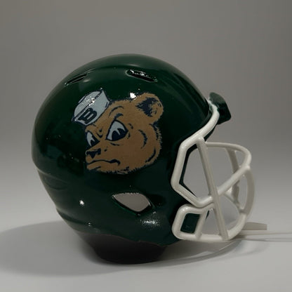 Custom Baylor Bears Pocket Pro Helmet