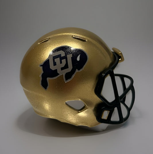 Custom Colorado Buffaloes Pocket Pro Helmet