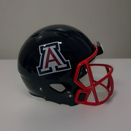 Custom Arizona Wildcats Pocket Pro Helmet