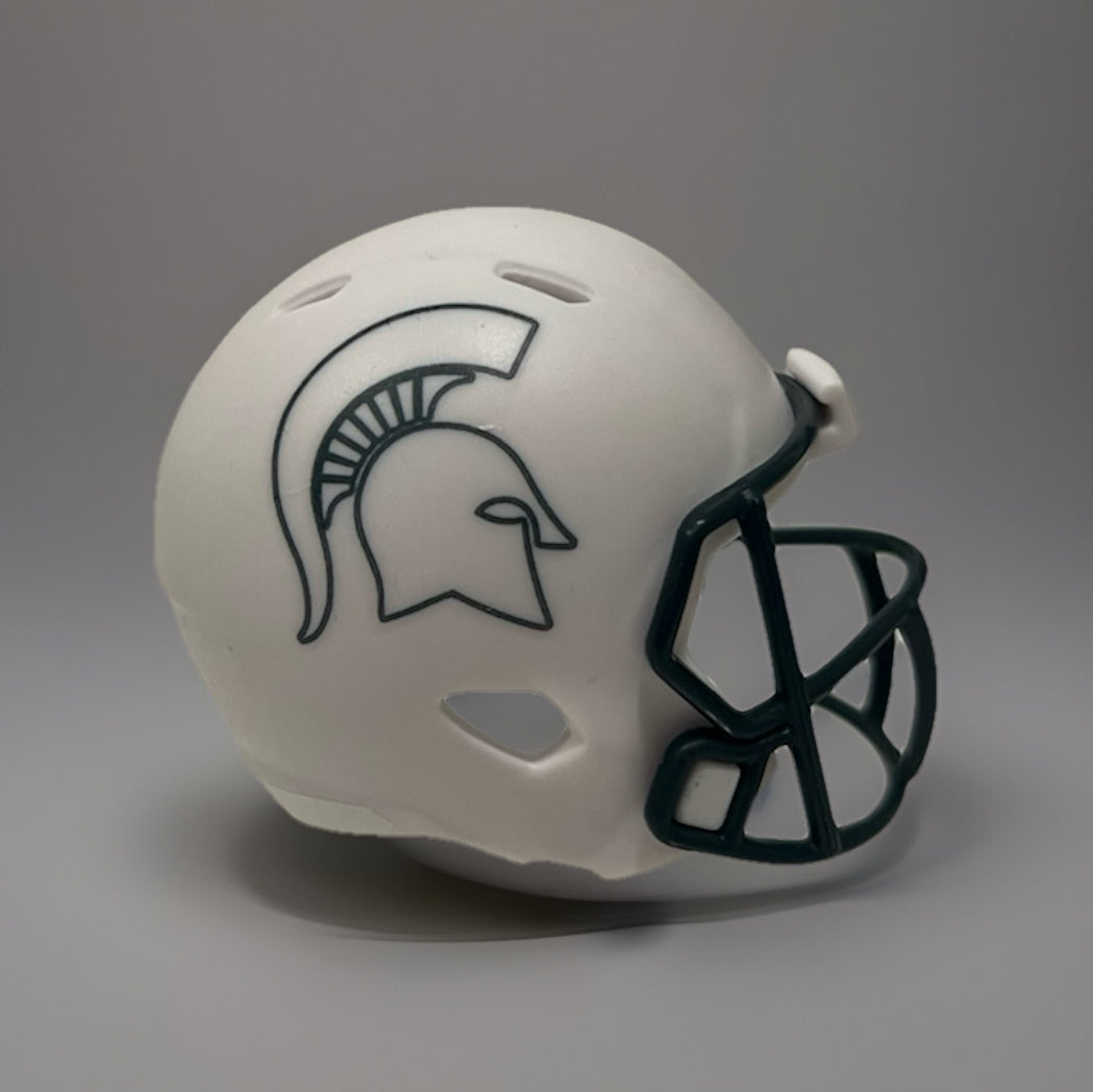 Custom Michigan State Spartans Pocket Pro Helmet
