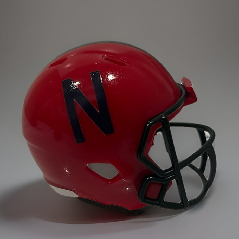 Custom Nebraska Cornhuskers Pocket Pro Helmet