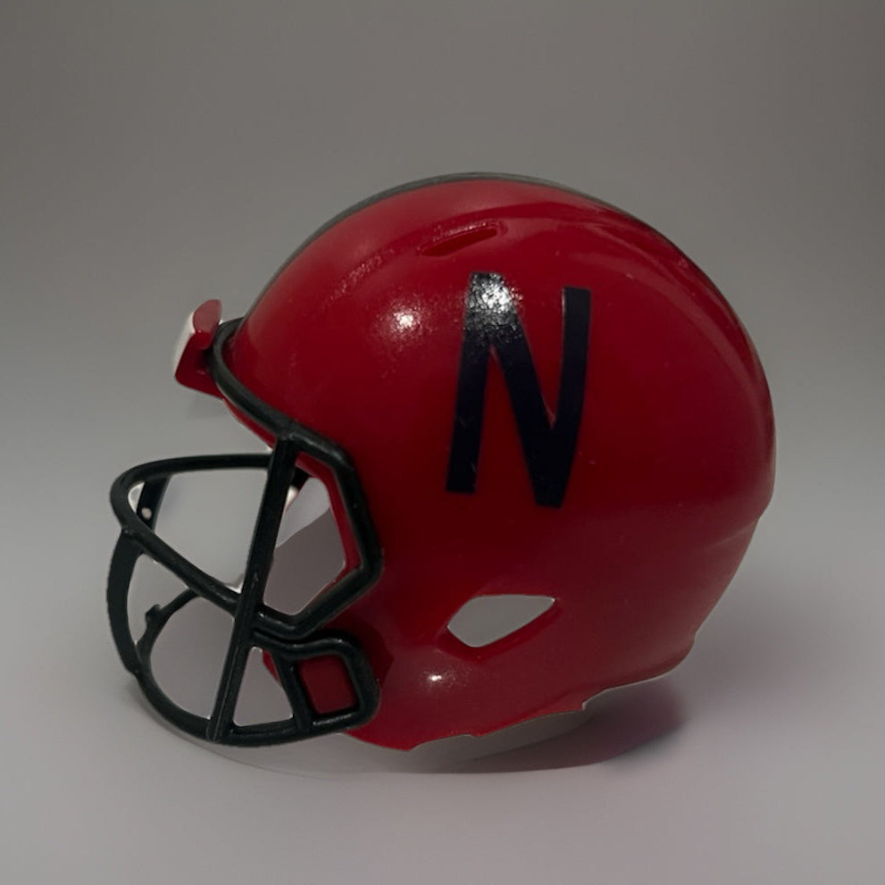 Custom Nebraska Cornhuskers Pocket Pro Helmet