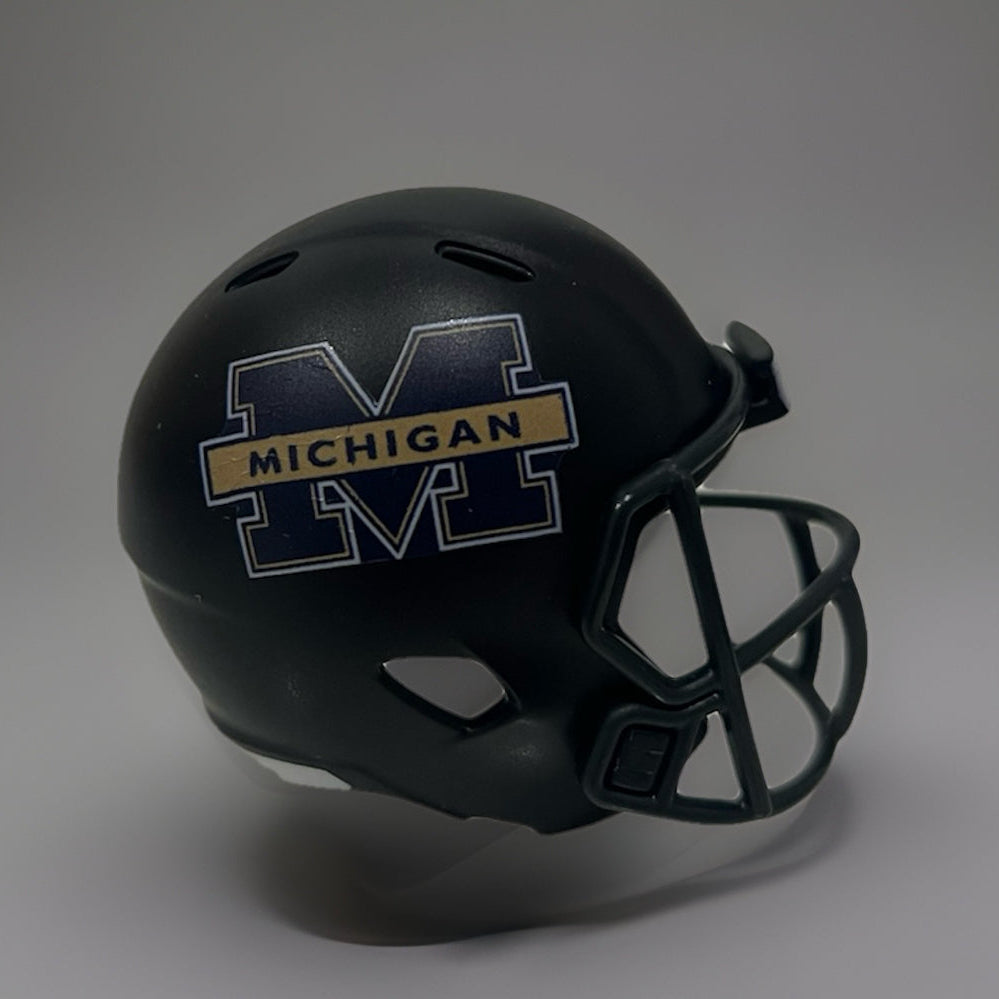 Custom Michigan Wolverines Pocket Pro Helmet